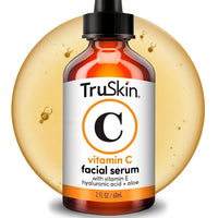TruSkin Vitamin C Serum for Face – Anti Aging Face Serum with Hyaluronic Acid & Vitamin E – Brightening